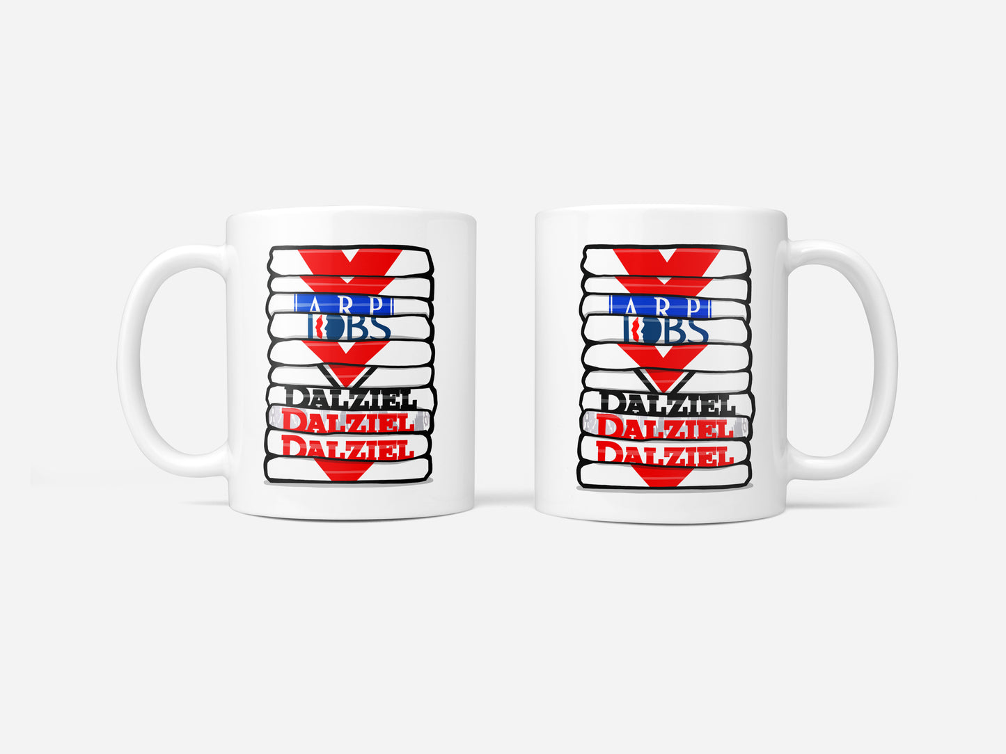 Airdrie Shirt Stack Mug