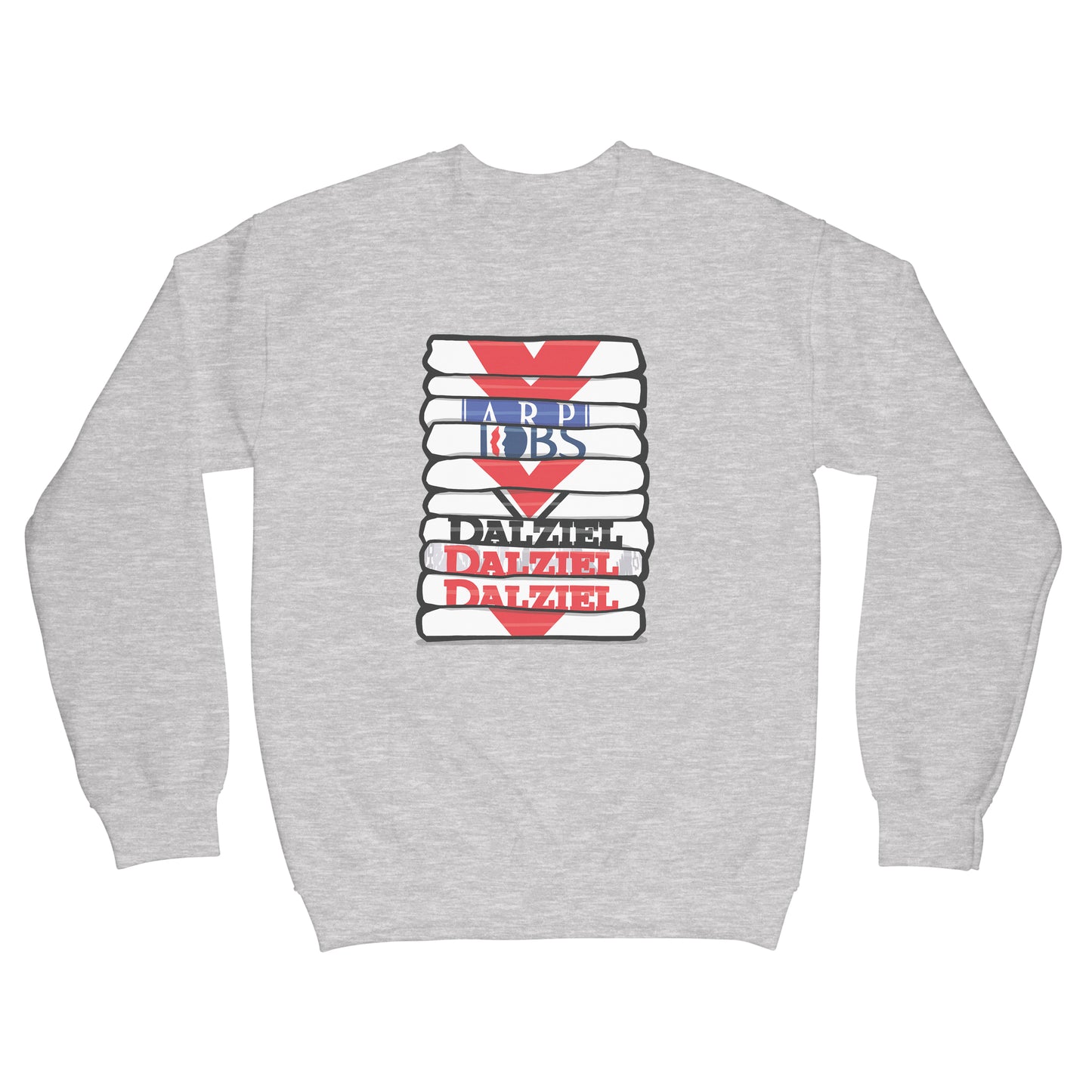 Airdrie Shirt Stack Sweatshirt