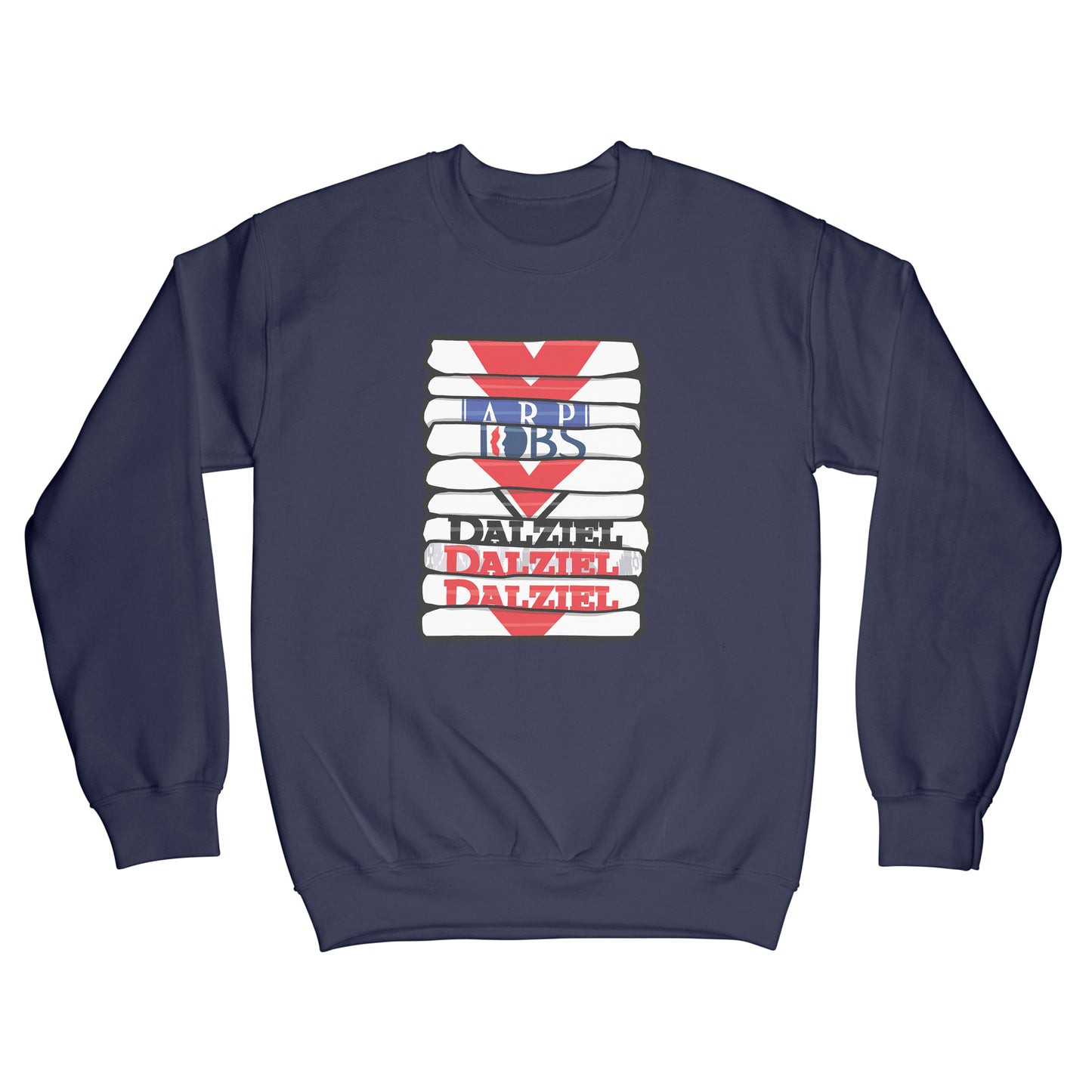 Airdrie Shirt Stack Sweatshirt