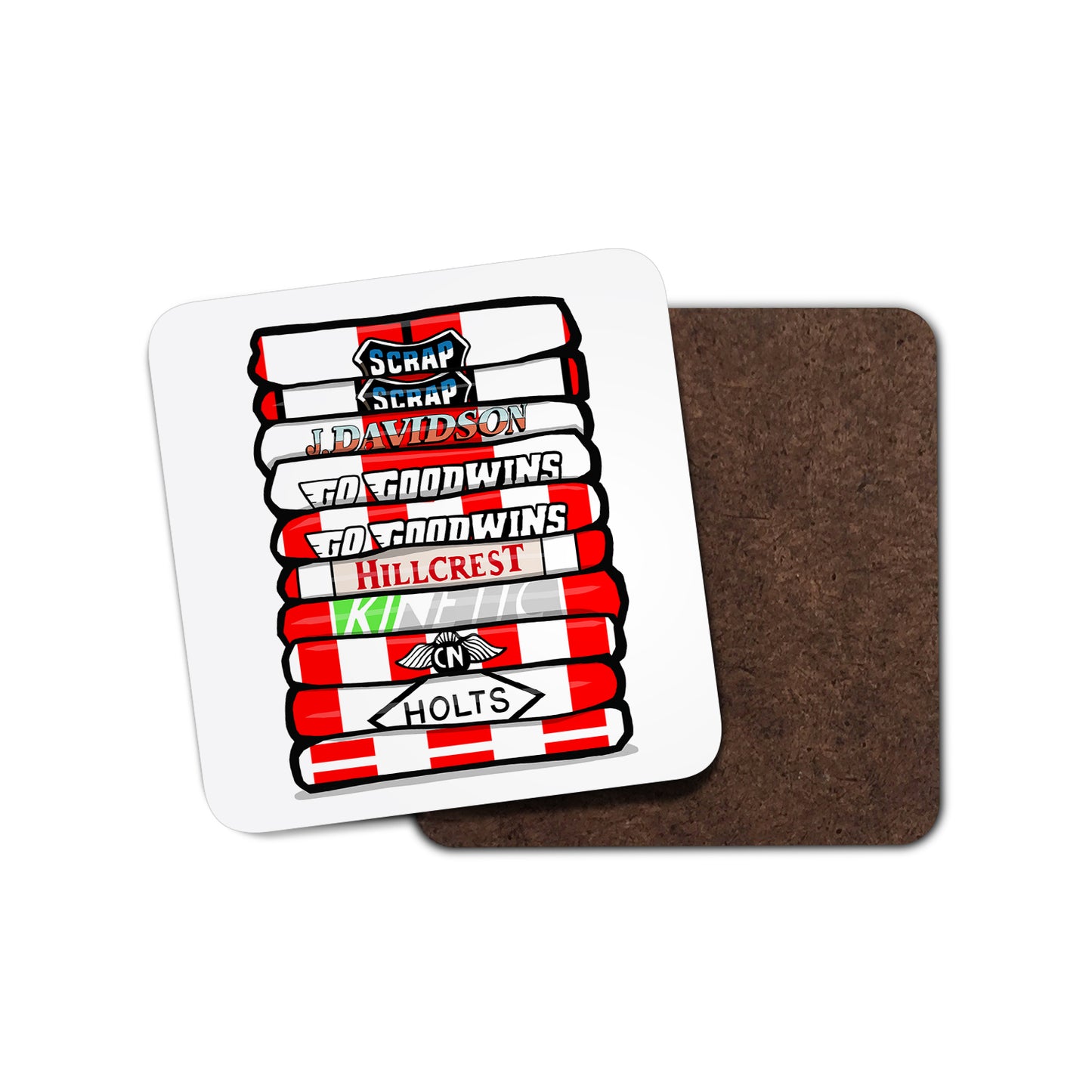 Altrincham Shirt Stack Coaster