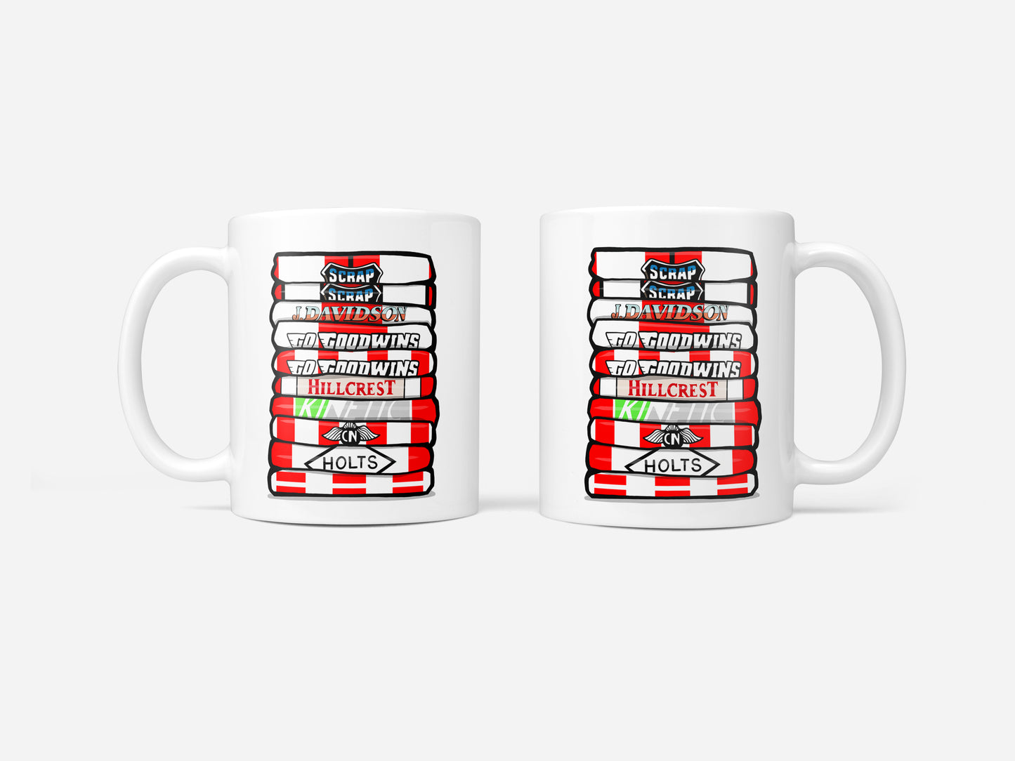 Altrincham Shirt Stack Mug