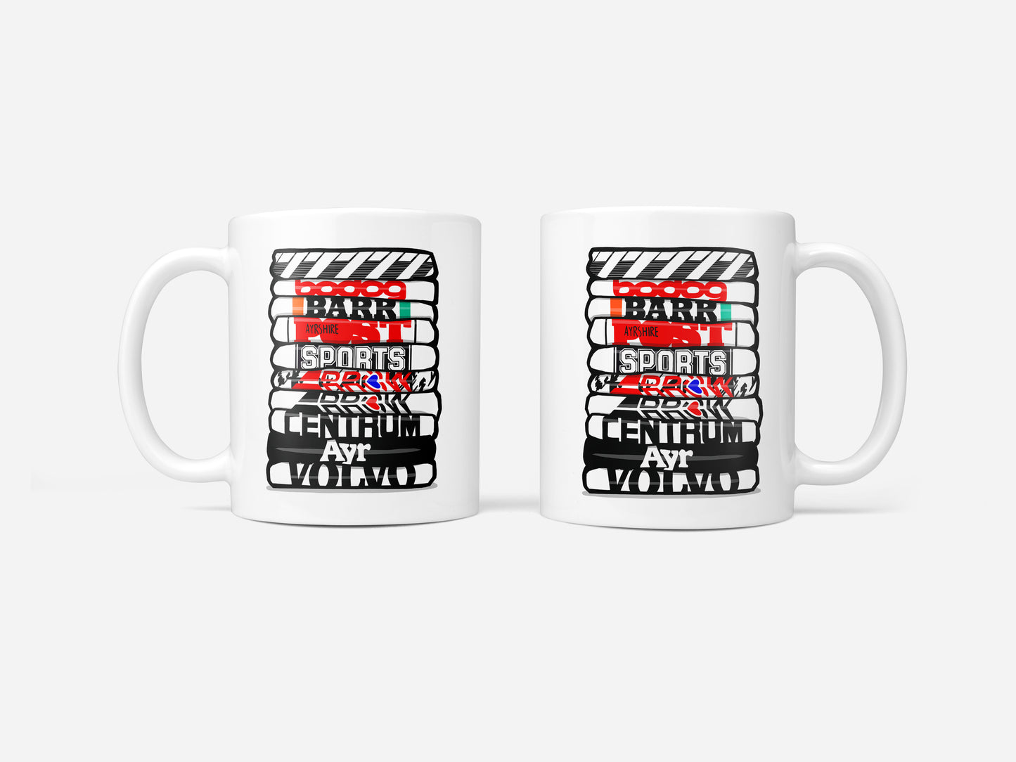 Ayr Shirt Stack Mug