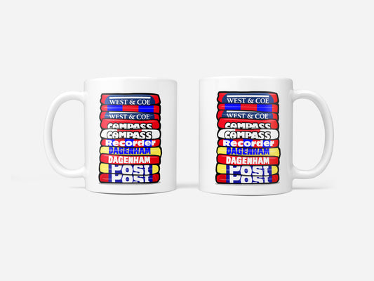 Dagenham Shirt Stack Mug