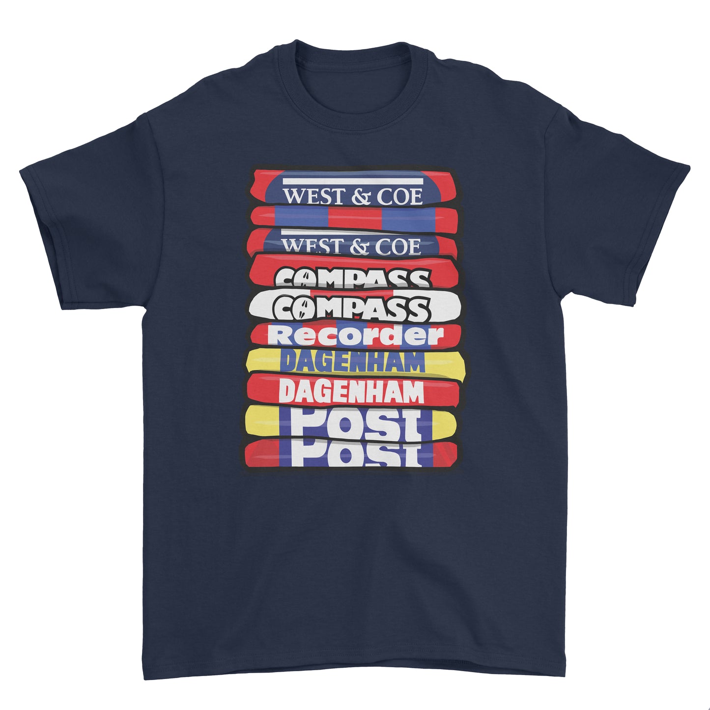 Dagenham Shirt Stack Tee