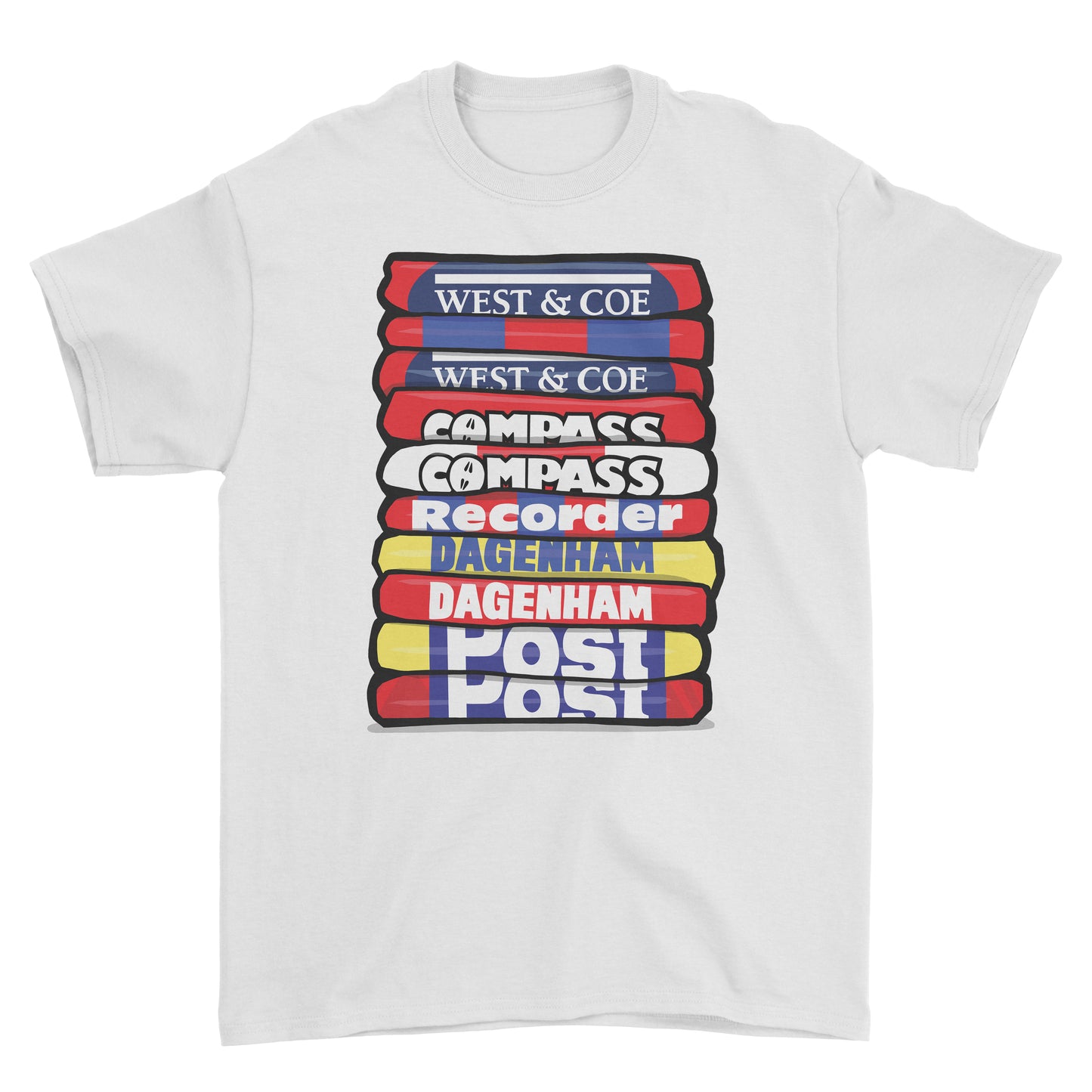 Dagenham Shirt Stack Tee