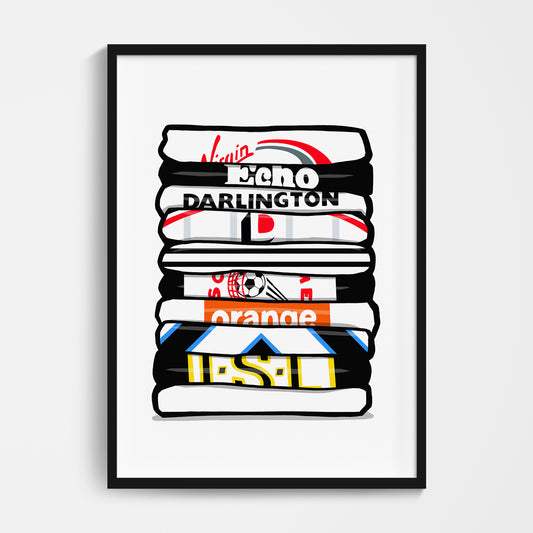 Darlington Shirt Stack Print