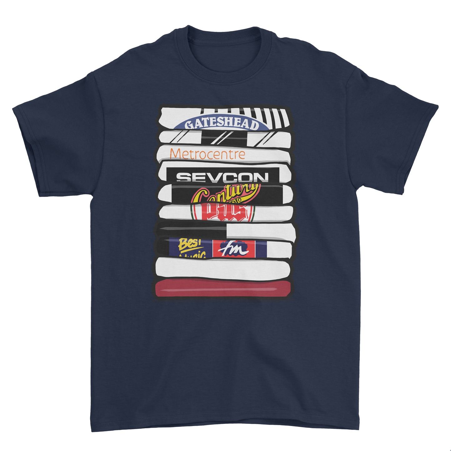 Gateshead Shirt Stack Tee