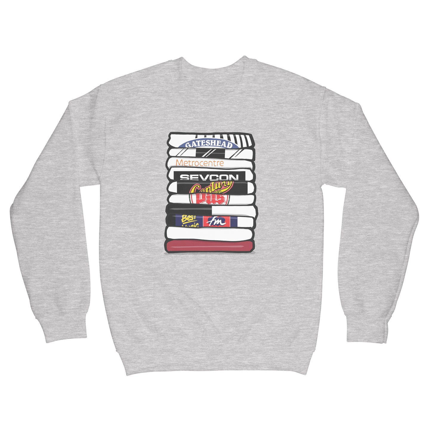 Gateshead Shirt Stack Sweatshirt