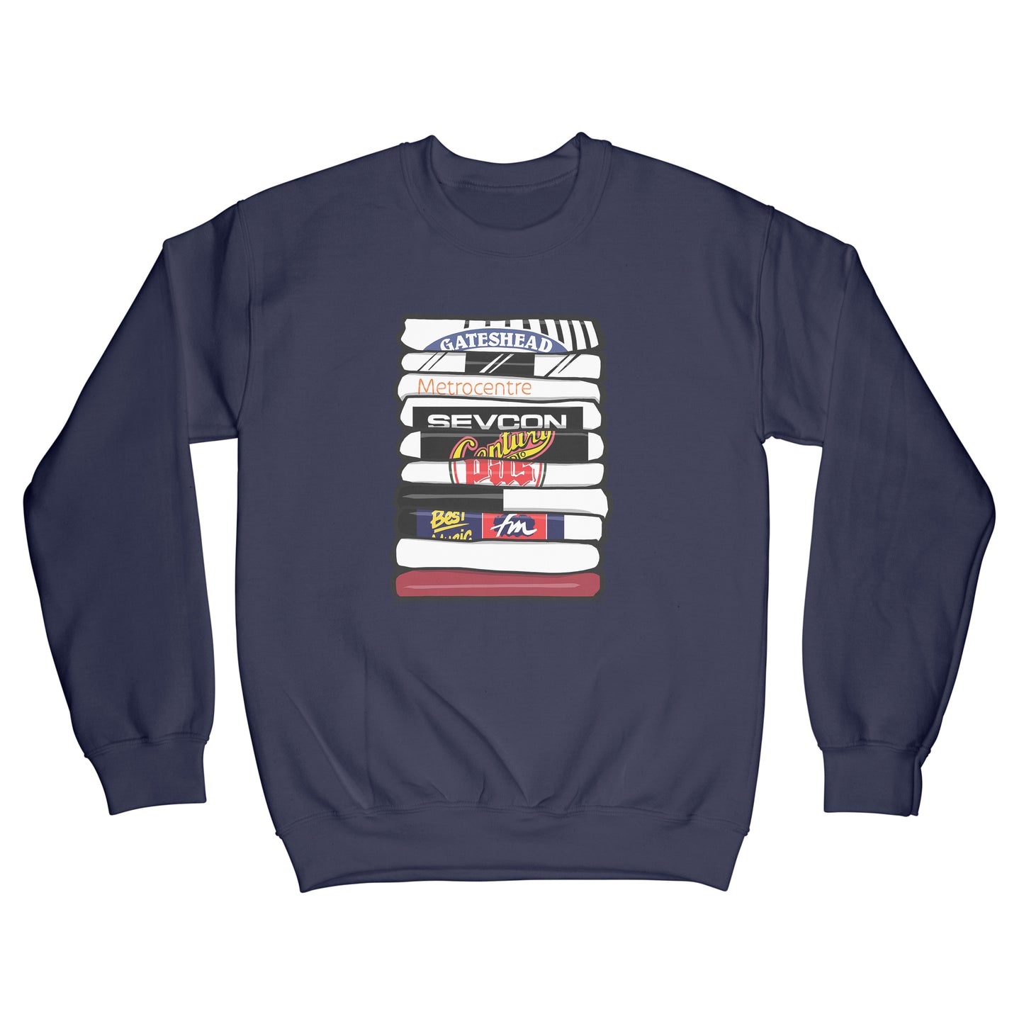 Gateshead Shirt Stack Sweatshirt