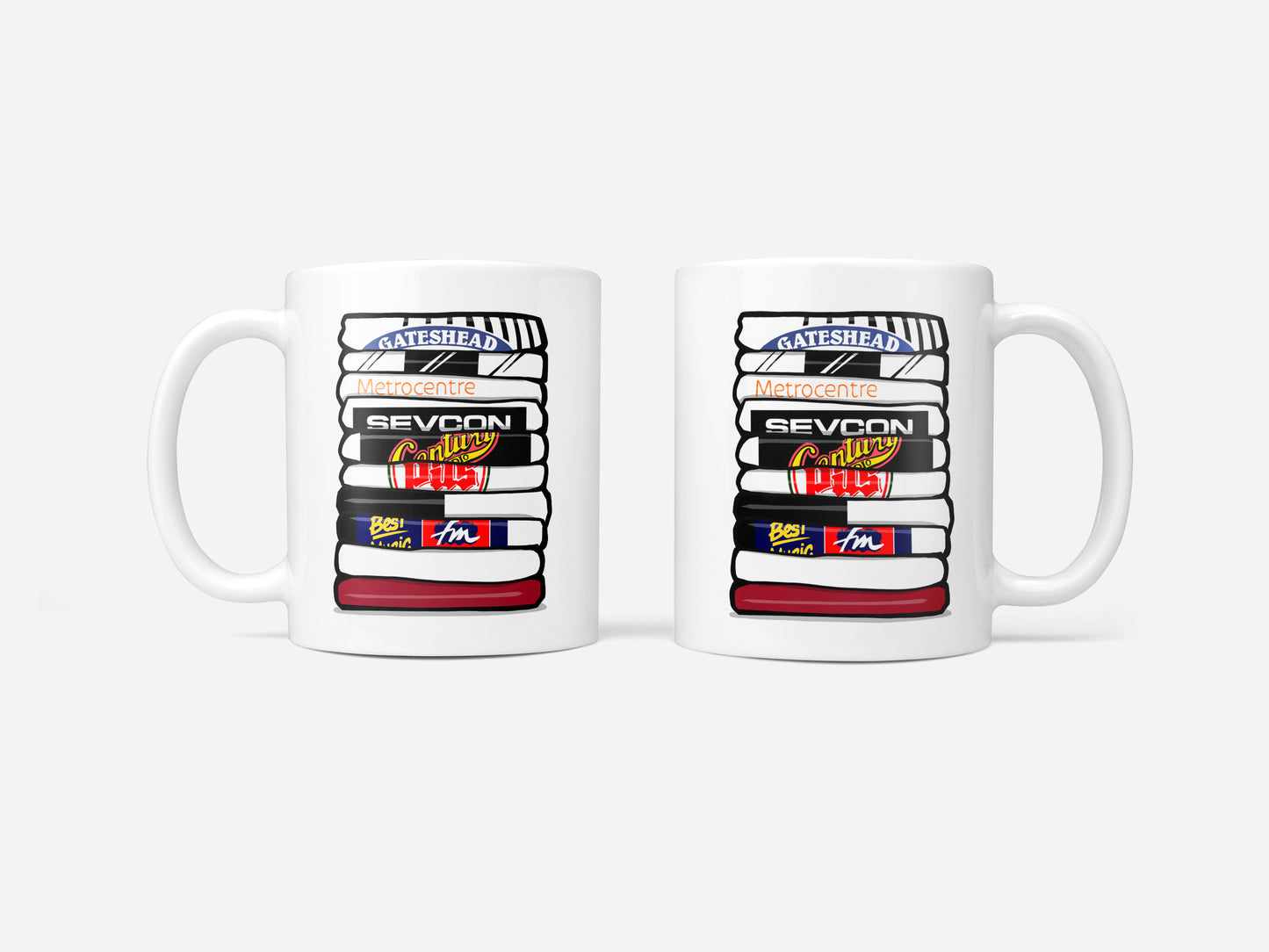 Gateshead Shirt Stack Mug