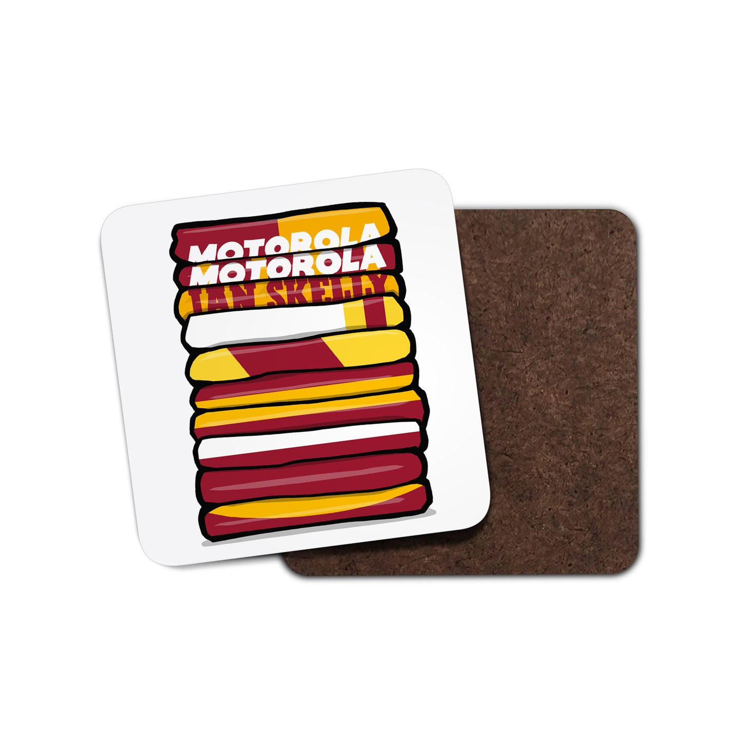 Motherwell Shirt Stack Coaster