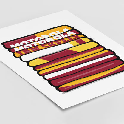 Motherwell Shirt Stack Print