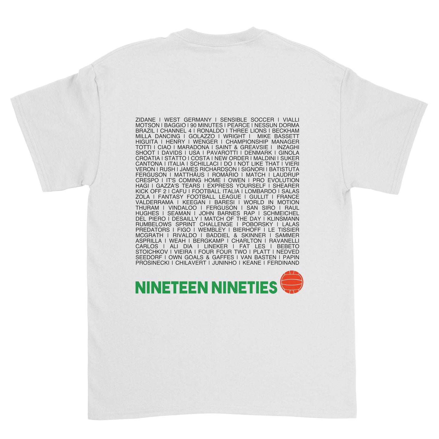 Nineteen Nineties Tee (Back Design)