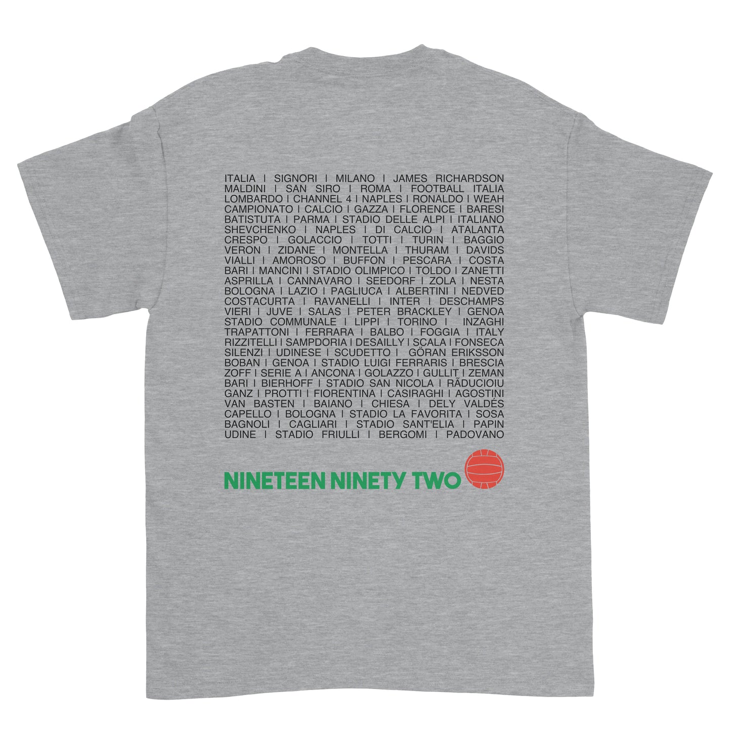 Nineteen Ninety Two Tee (Back Design)