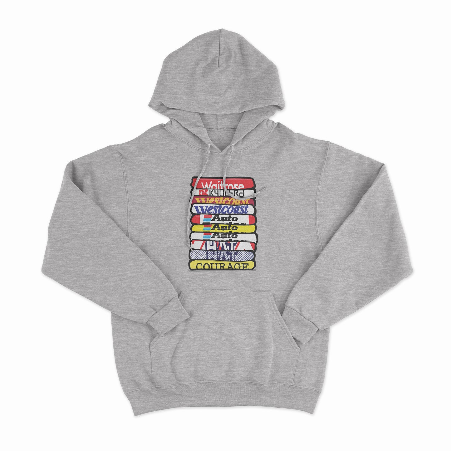 Reading Shirt Stack Hoodie