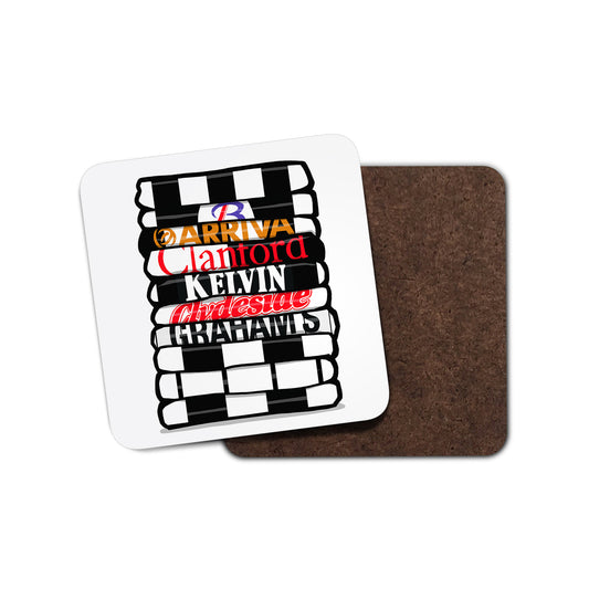 St Mirren Shirt Stack Coaster