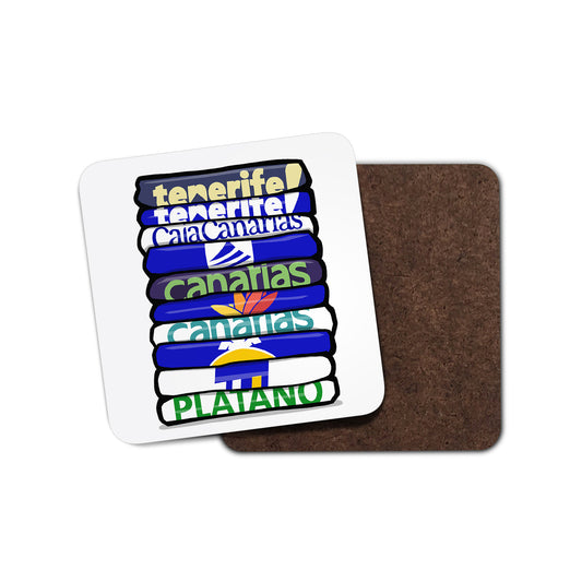 Tenerife Shirt Stack Coaster