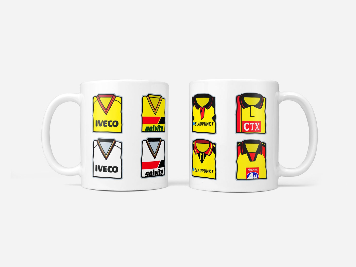 Watford Shirts Mug