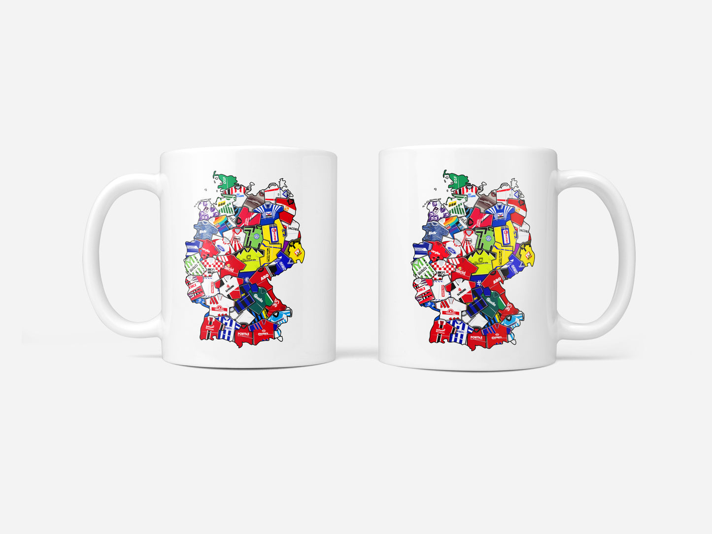 90's Germany Shirts Map Mug