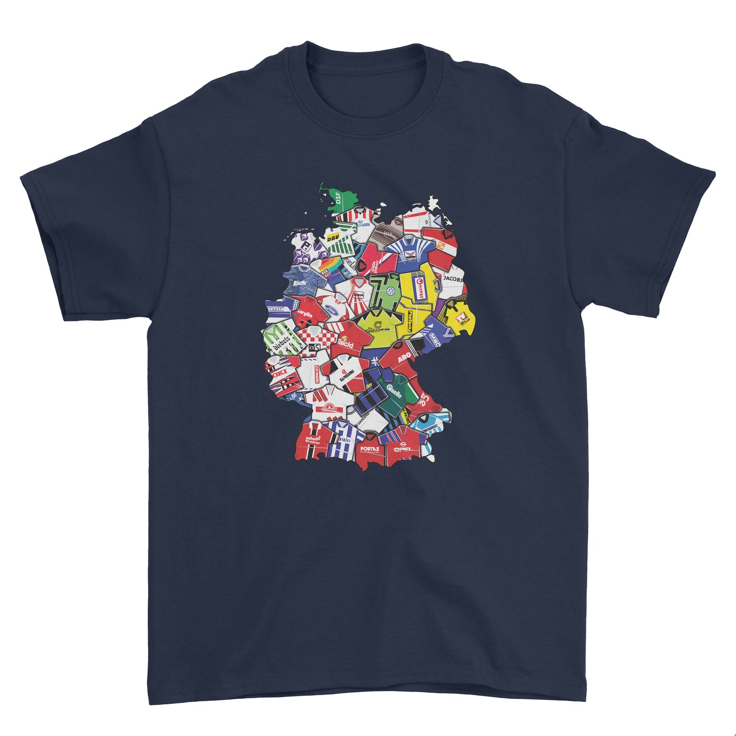 90's Germany Shirts Map Tee