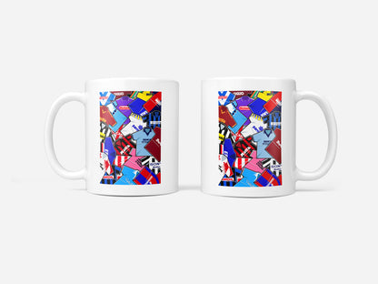 90's Italian Shirts Mash Up Mug