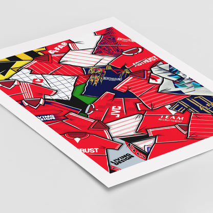 Aberdeen Shirts Mash Up Print