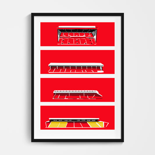 Aberdeen Stadium Print