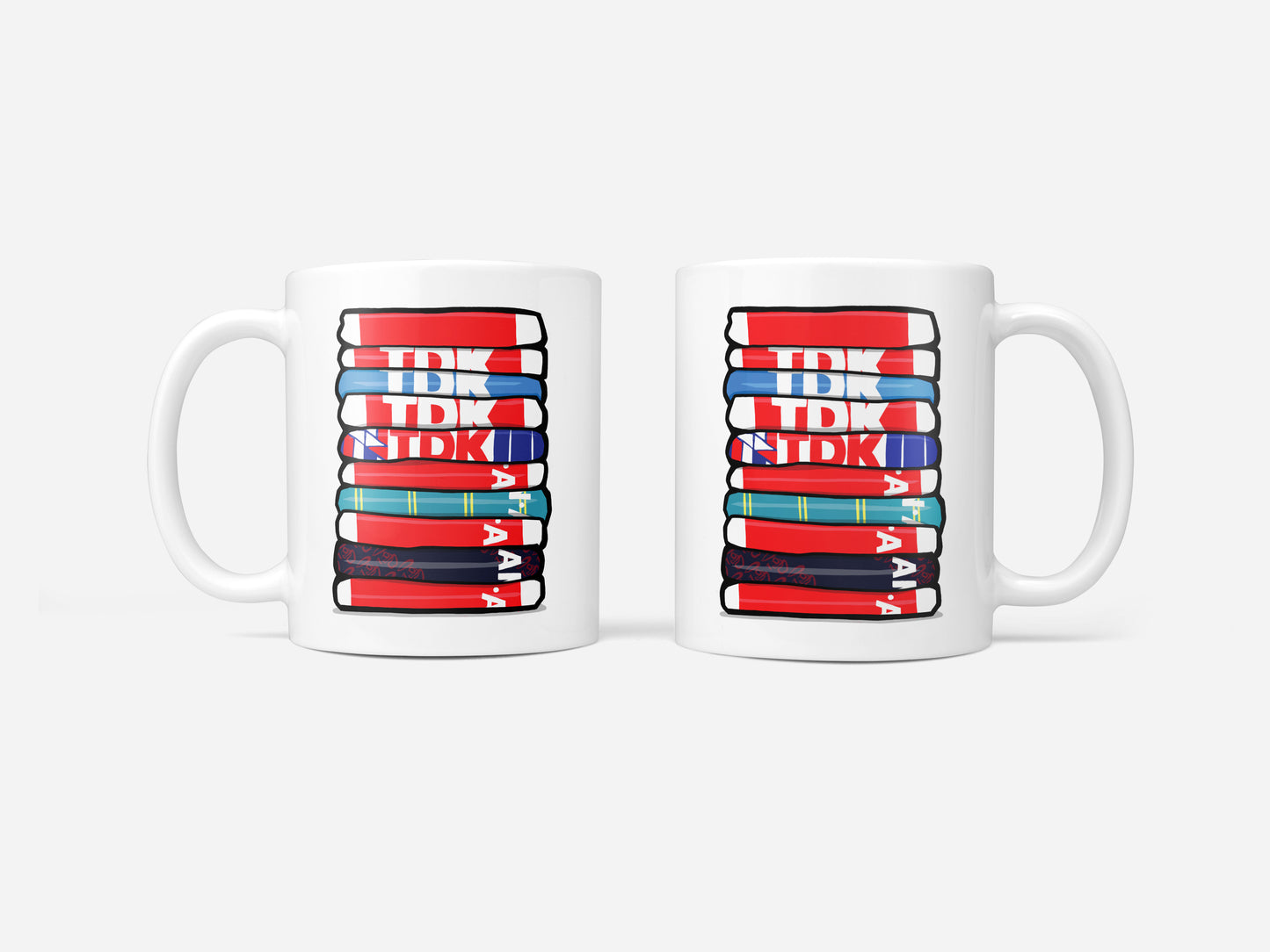 Ajax Shirt Stack Mug