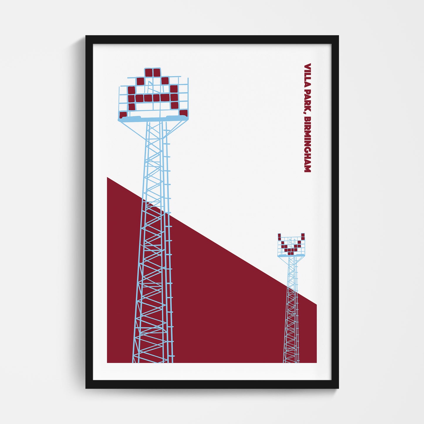 Aston Villa Floodlights Print