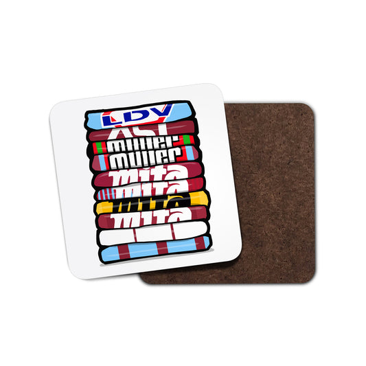 Aston Villa Shirt Stack Coaster