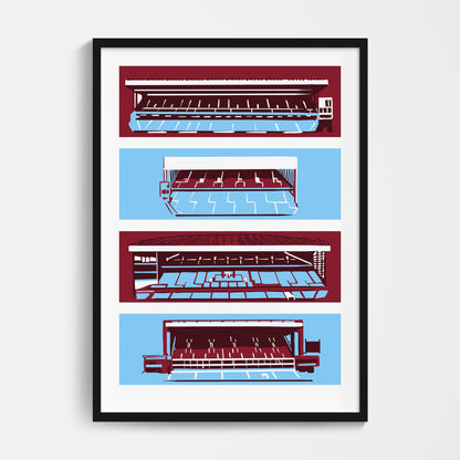 Aston Villa Stadium Print