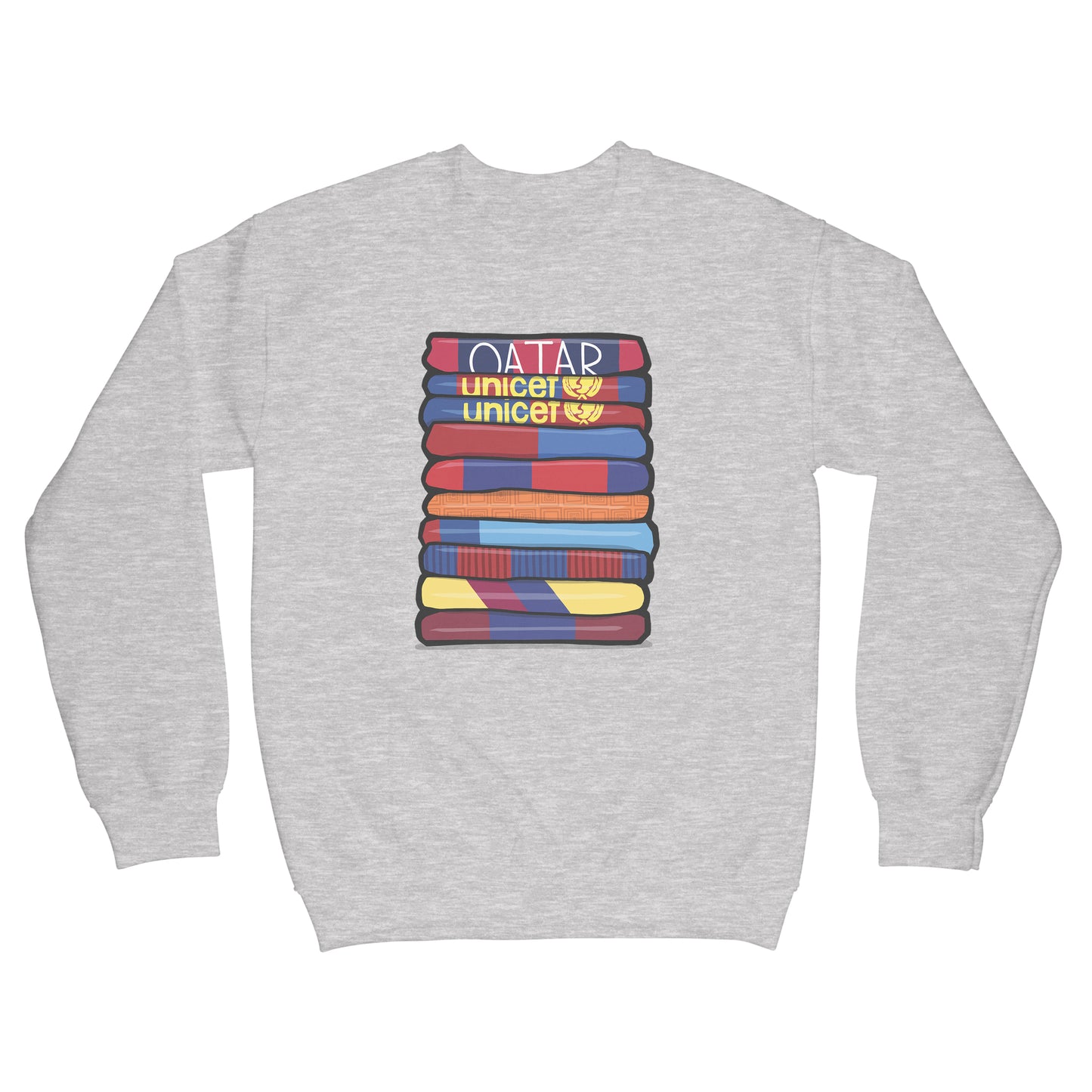 Barcelona Shirt Stack Sweatshirt