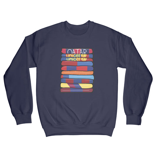 Barcelona Shirt Stack Sweatshirt