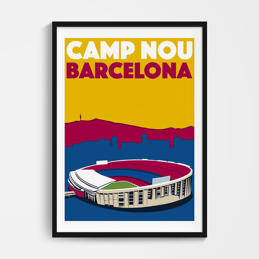 Barcelona Stadium Print