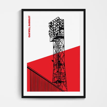 Barnsley Floodlights Print