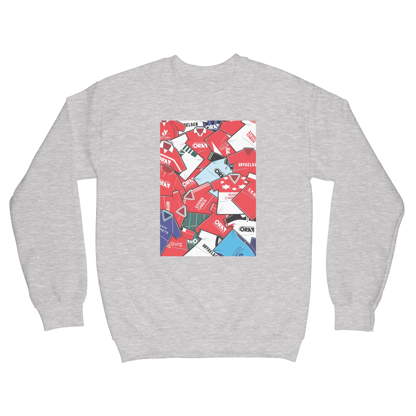 Barnsley Shirts Mash Up Sweatshirt