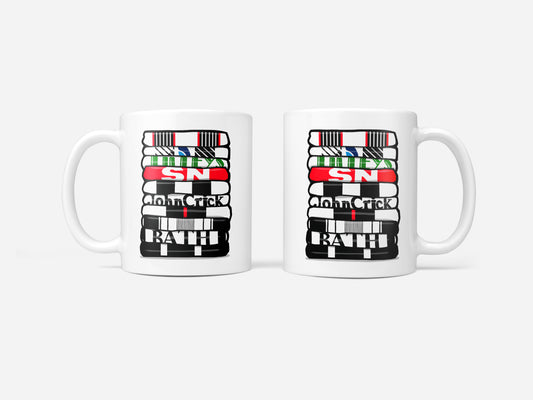 Bath Shirt Stack Mug