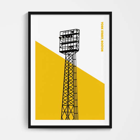 Boston Floodlights Print