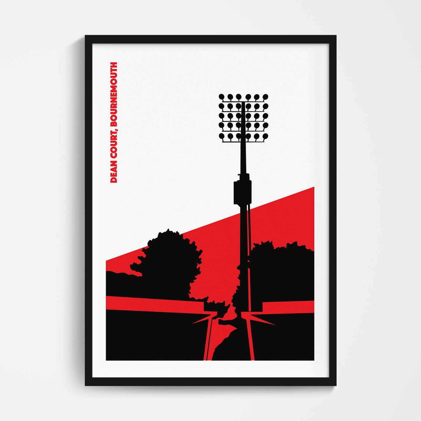 Bournemouth Floodlights Print