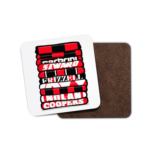 Bournemouth Shirt Stack Coaster