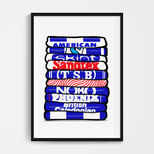 Brighton Shirt Stack Print