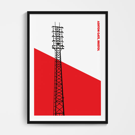 Bristol City Floodlights Print