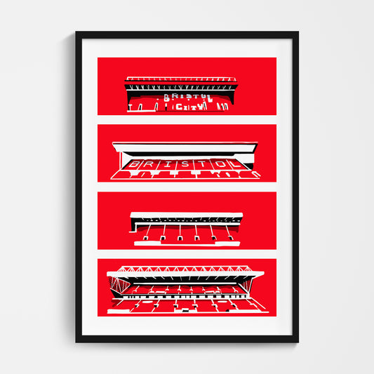 Bristol City Stadium Print