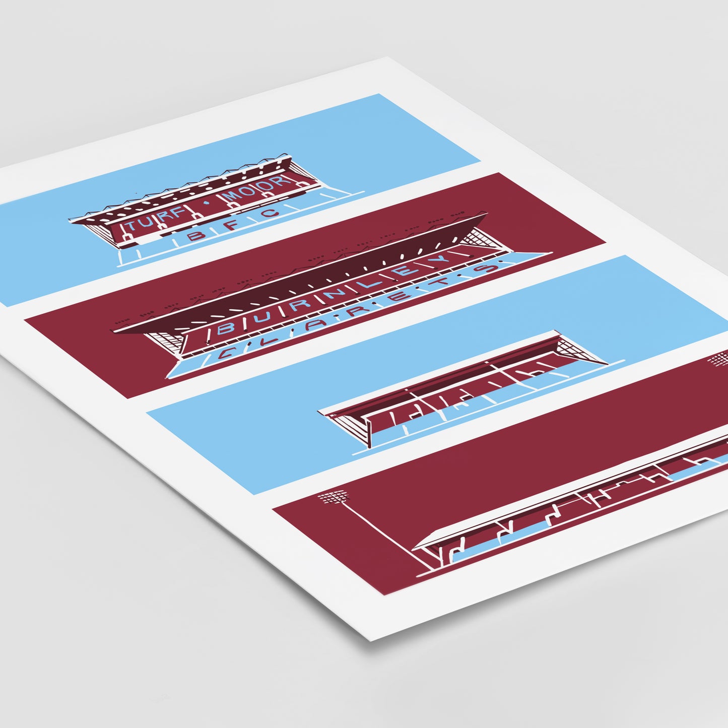 Burnley Stadium Print