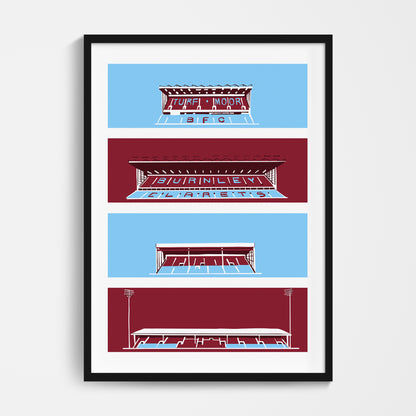 Burnley Stadium Print