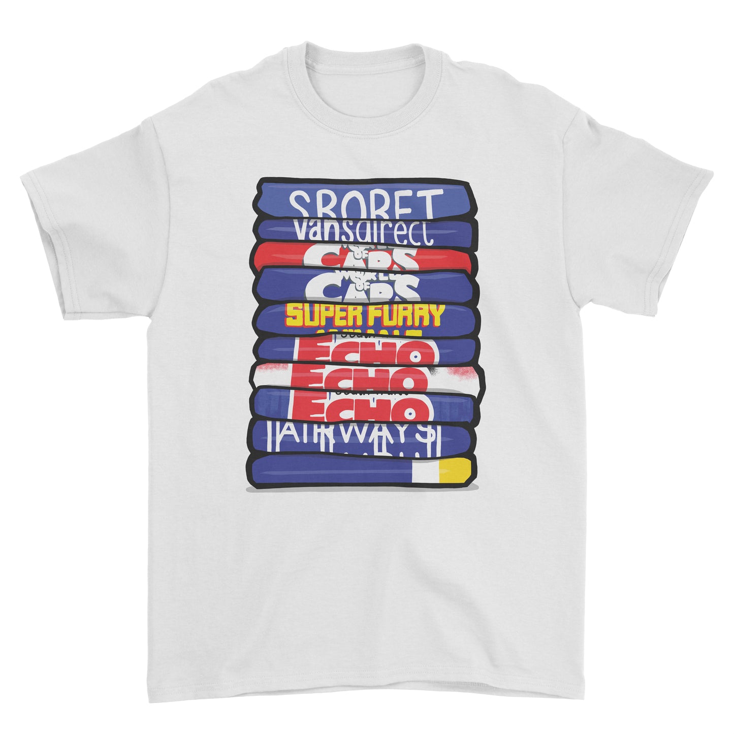 Cardiff Shirt Stack Tee