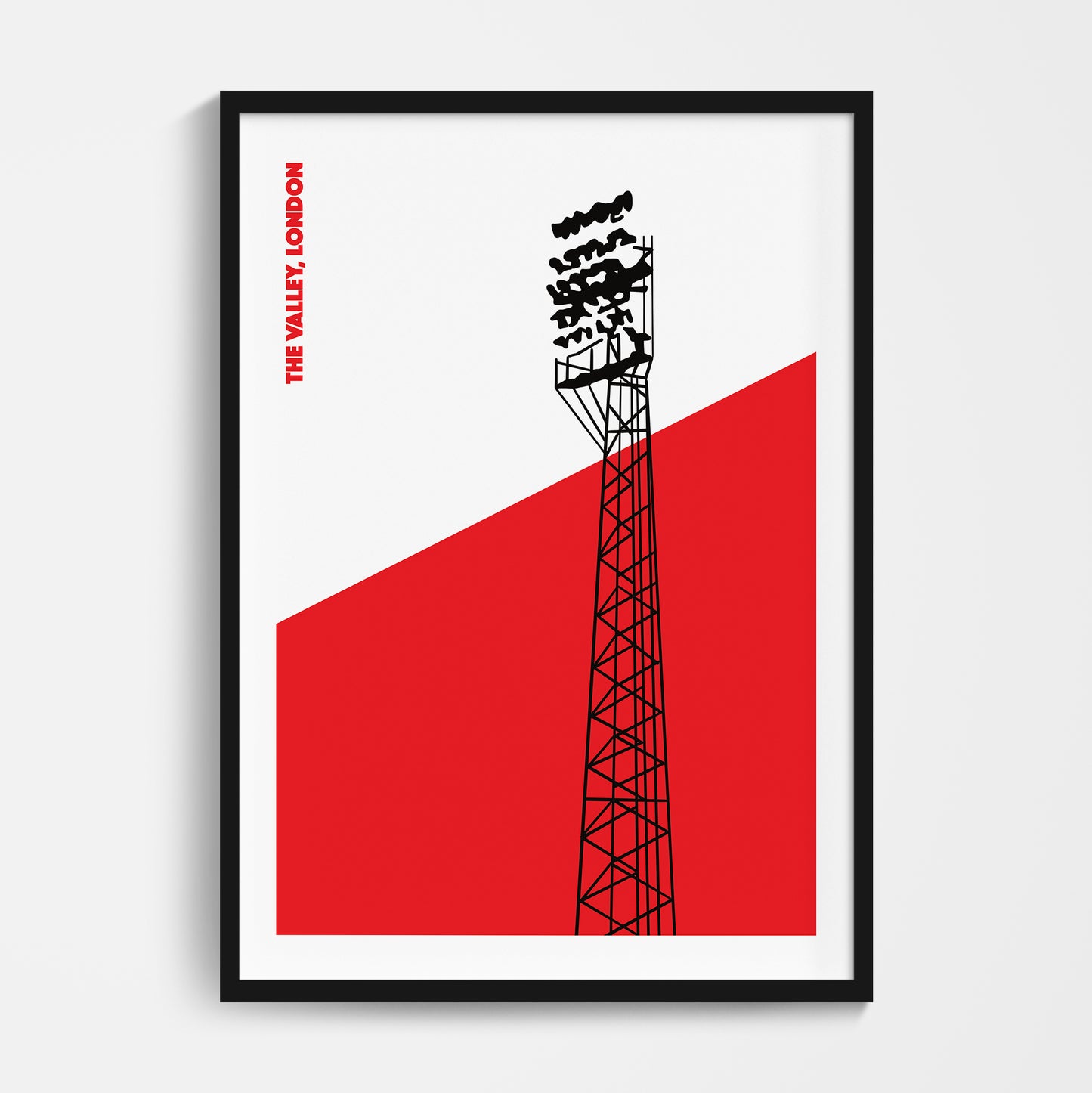 Charlton Floodlights Print