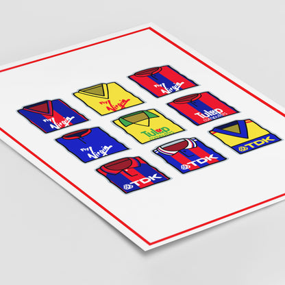 Crystal Palace Shirts Print