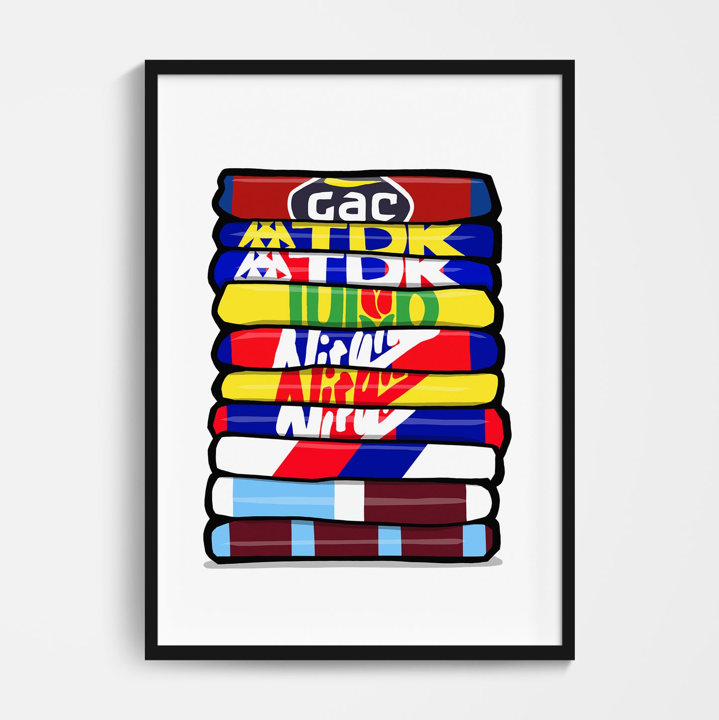 Crystal Palace Shirt Stack Print