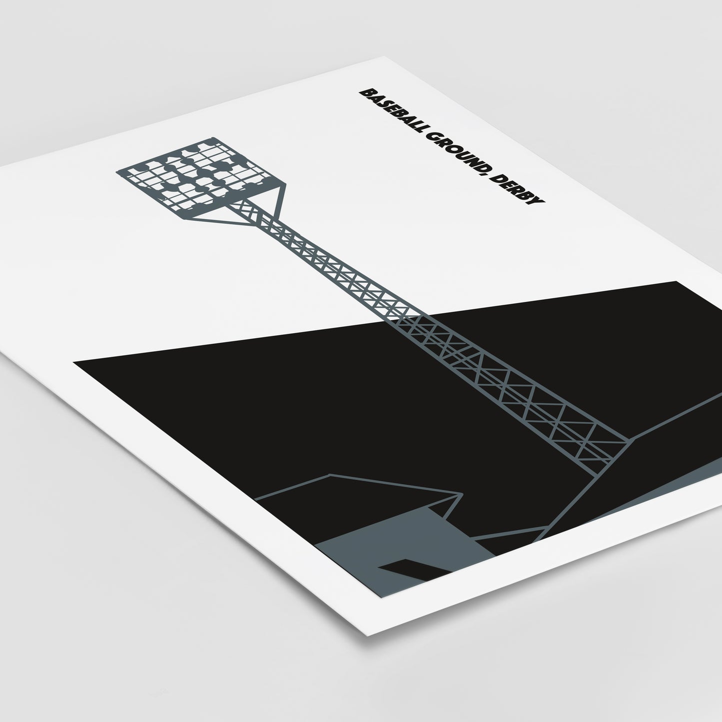 Derby County Floodlights Print